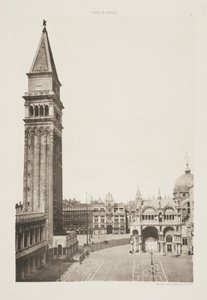 サン・マルコ寺院のカンパニレ 作： Ferdinando Ongania