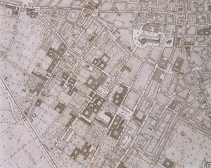 フィレンツェの地図、1731年 作： Ferdinando Ruggeri