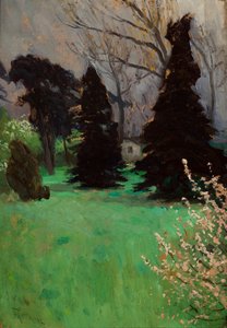 クラクフ近くのヴウォヒの公園 作： Ferdynand Ruszczyc