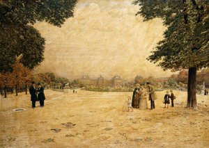 パリ植物園、1904年 作： Fernand Auguste Besnier