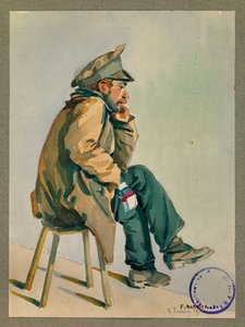 診察を待つロシア人囚人（グストロー