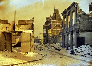 Chauny、アイヌ、フランス、1917年（オートクローム） 作： Fernand Cuville