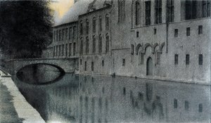 フランダースのお土産。運河、1904年。