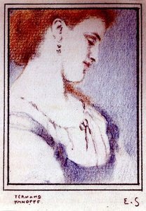 ユージン・スミッツの思い 作： Fernand Khnopff