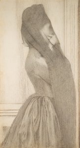 ベール 作： Fernand Khnopff