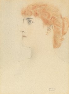 パリジャン、1916 作： Fernand Khnopff