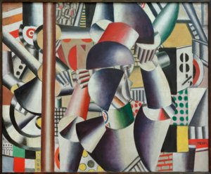 サーカスの曲芸師たち 作： Fernand Leger