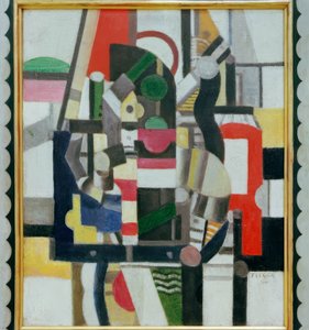 機械的構成 作： Fernand Leger
