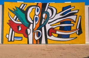 コート・ダジュール 作： フェルナン・レジェ