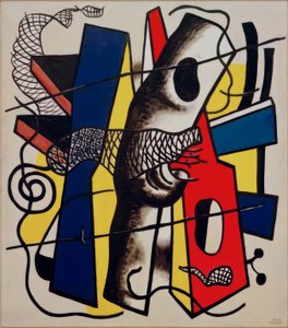 黒い金網 作： Fernand Leger