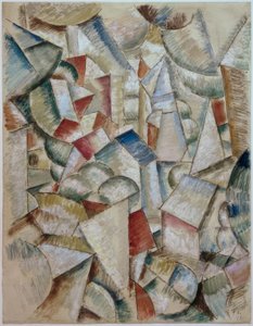 屋根 作： フェルナン・レジェ