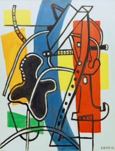 機械的要素 作： Fernand Leger