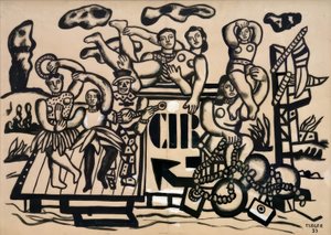 大パレード 作： Fernand Leger