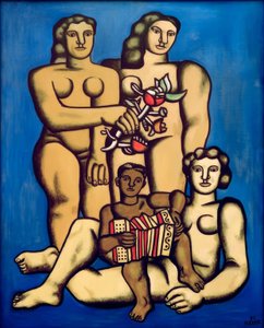 三姉妹の構図 作： Fernand Leger
