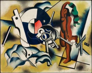 鍵を持つ踊り子 作： Fernand Leger