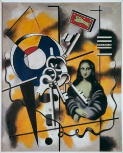 鍵を持つモナ・リザ 作： Fernand Leger