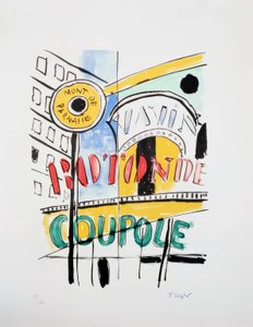 モンパルナス地区 作： Fernand Leger