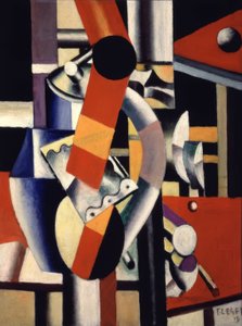 静物画 作： Fernand Leger