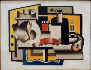 静物画 作： Fernand Leger