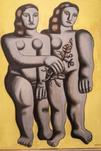 Zwei Schwestern von Fernand Leger