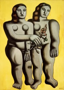 二人の姉妹 作： Fernand Leger