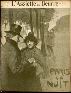バタープレート、番号183、風刺的な色 作： Fernand Louis Gottlob