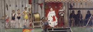 悲嘆と悲惨 - 1888年、レ・サルティンバンク（油彩・カンヴァス） 作： Fernand Pelez