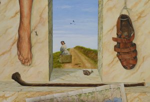 裸足の男へのオマージュ 作： Fernando Aznar Cenamor