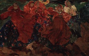 旋風、1905 作： Filipp Andreyevich Malyavin