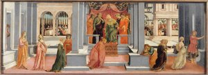 アハシュエロスの前のエステル、1478〜1480年 作： Filippino Lippi
