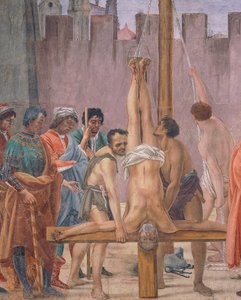 フィリッピーノ・リッピ作「聖ペテロの殉教 作： Filippino Lippi