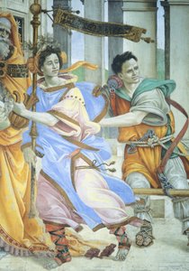 ドルシアナを蘇らせる聖ヨハネ 作： Filippino Lippi