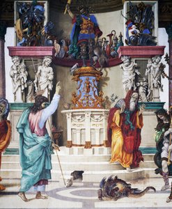 フィリッピーノ・リッピ作「聖ヨハネの物語 作： Filippino Lippi