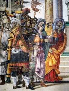フィリッピーノ・リッピ作「聖ヨハネの物語 作： Filippino Lippi