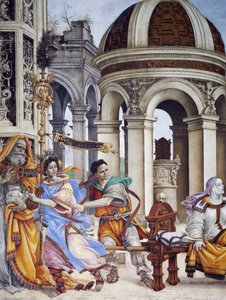 フィリッピーノ・リッピ作「聖ヨハネの物語 作： Filippino Lippi