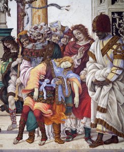 フィリッピーノ・リッピ作「聖ヨハネの物語 作： Filippino Lippi