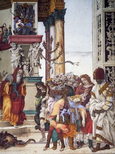 フィリッピーノ・リッピ作「聖ヨハネの物語 作： Filippino Lippi