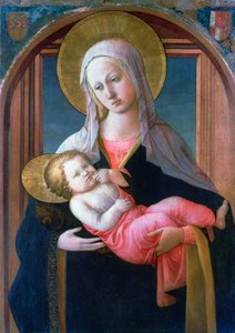 聖母子、c1450-1460 作： Filippino Lippi