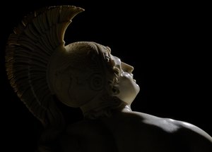 傷ついたアキレス 作： Filippo Albacini