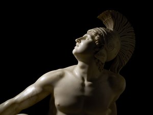 傷ついたアキレス 作： Filippo Albacini