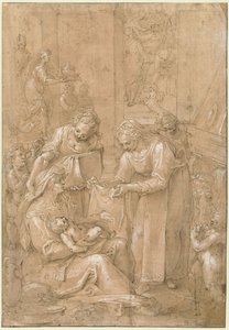 聖母の誕生 作： Filippo Bellini