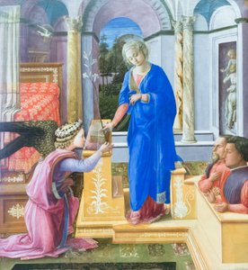2人の寄付者との発表 作： Filippo Lippi