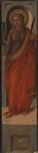 フレイルと女性の聖人 作： Fra Filippo Lippi