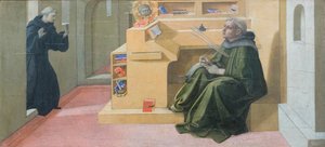 Pyhän Augustinuksen visio kolminaisuudesta 作： Filippo Lippi