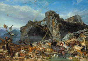 大洪水の後、1865年頃。
