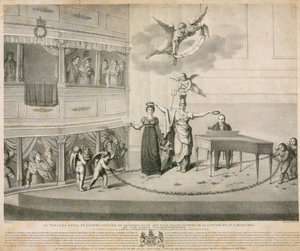 陛下の劇場。イタリアンオペラハウス、ロンドン 作： Filippo Pistrucci