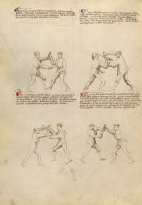 短剣との戦闘 作： Fiore Furlan dei Liberi da Premariacco