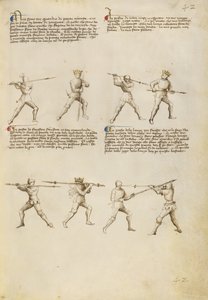 ランスとの戦闘 作： Fiore Furlan dei Liberi da Premariacco