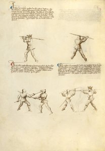 ランスとの戦闘 作： Fiore Furlan dei Liberi da Premariacco