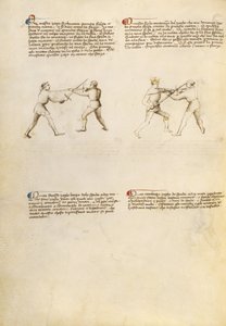 剣との戦い 作： Fiore Furlan dei Liberi da Premariacco